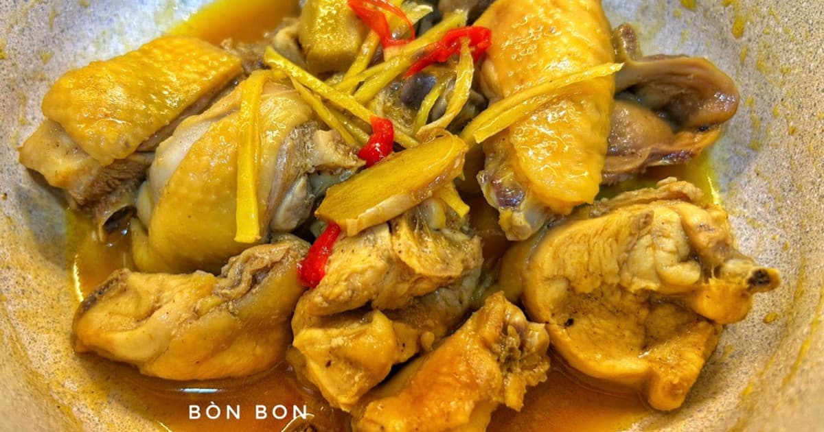 Fragrant Ginger Braised Chicken