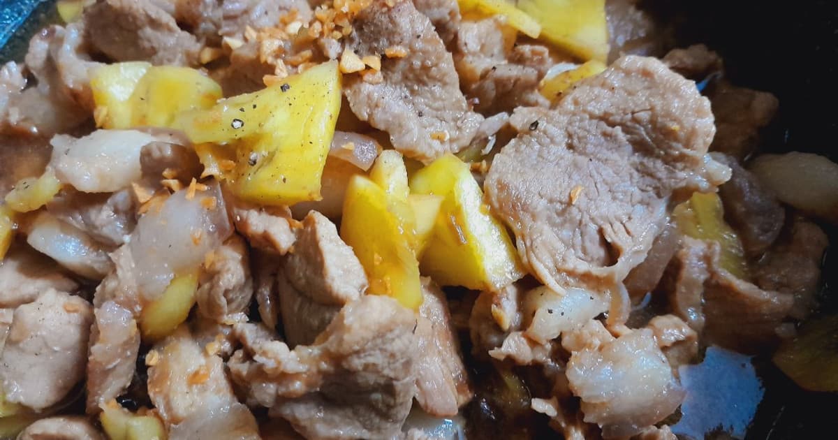Caramelized Pork with Pineapple