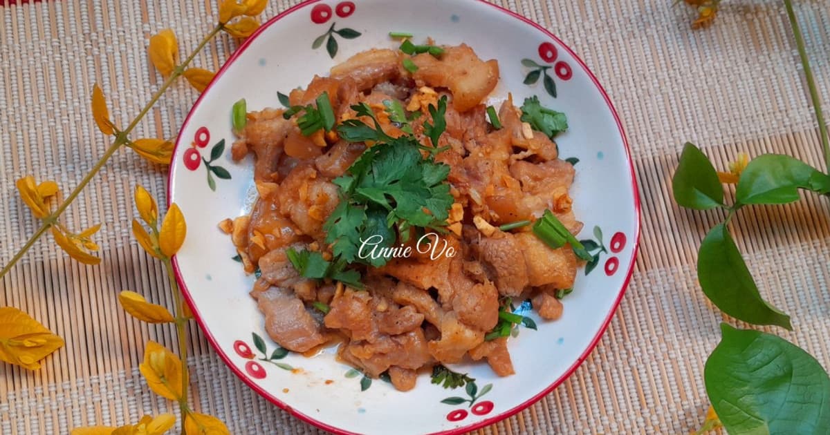 Caramelized Pork Belly with Fish Sauce